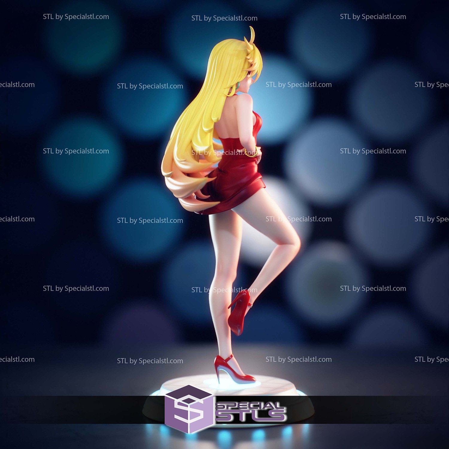 Panty Anarchy STL Files 3D Model — view 5