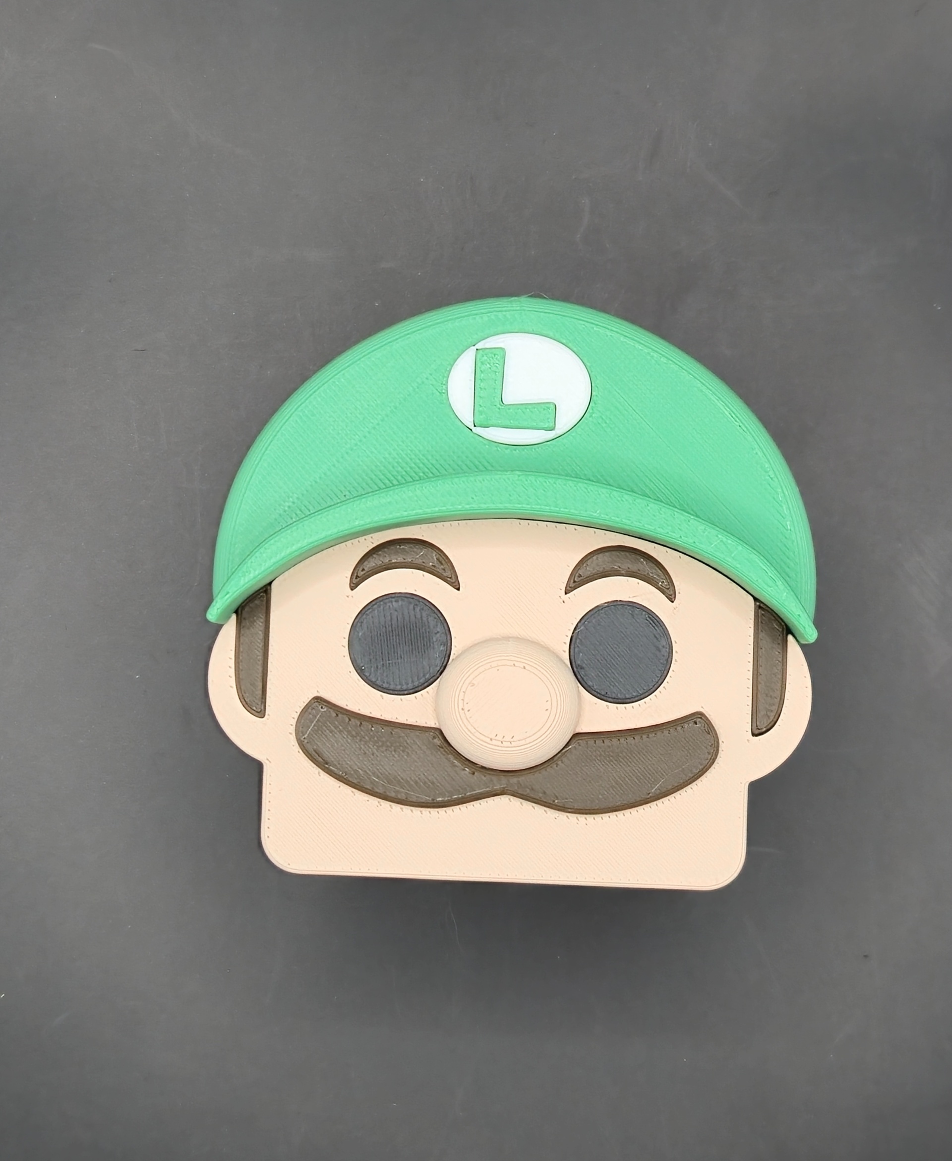 Blokkheadz Luigi - Magnet, Ornament and Regular Collectible 3D STL Model