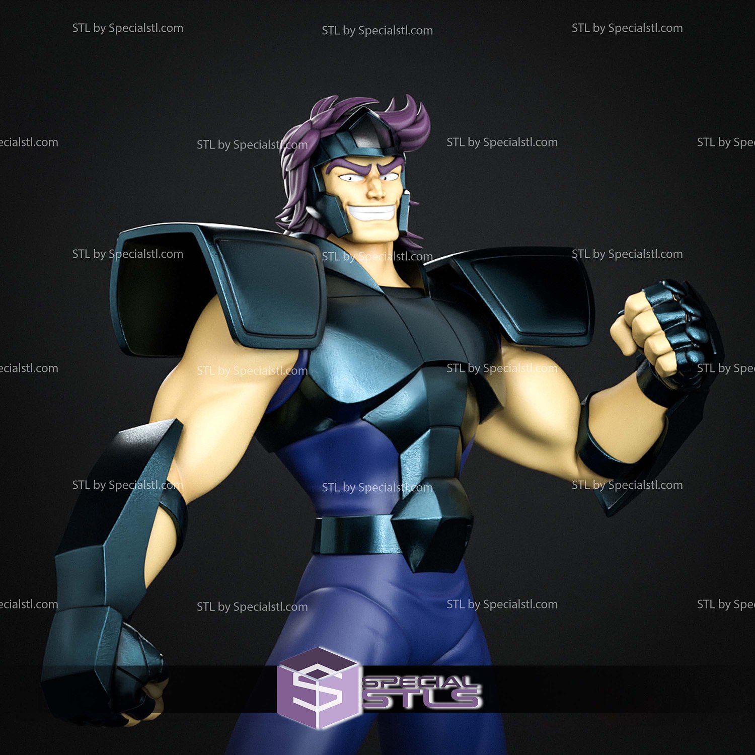 Bear Geki Saint Seiya Digital STL Files 3D Model — view 2