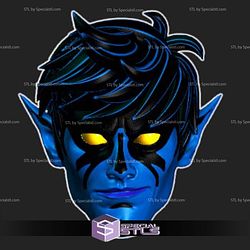 Custom Figure Head STL Collection - Nightcrawler 97s Smirking 3D Model