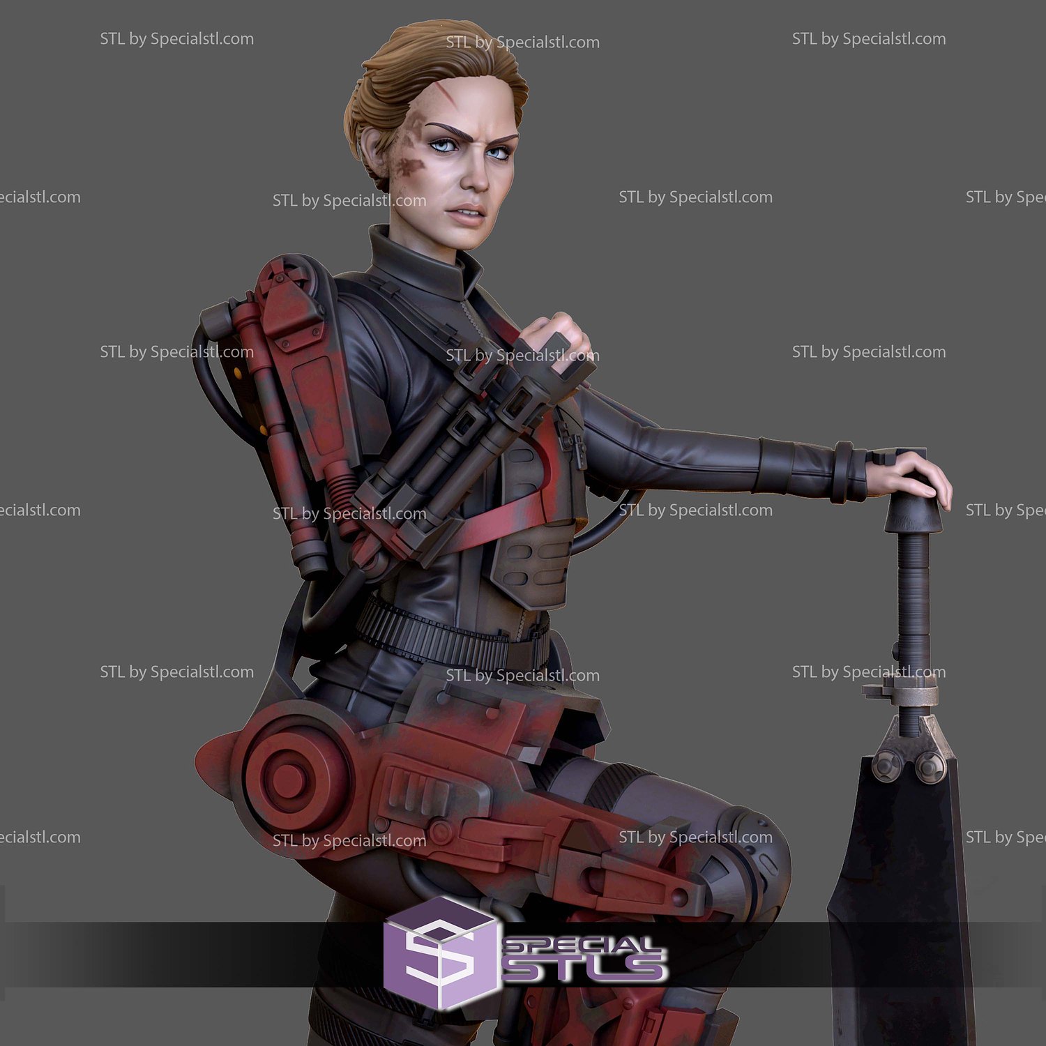Verdun Edge Of Tomorrow 3D Printer Files STL Model — view 3
