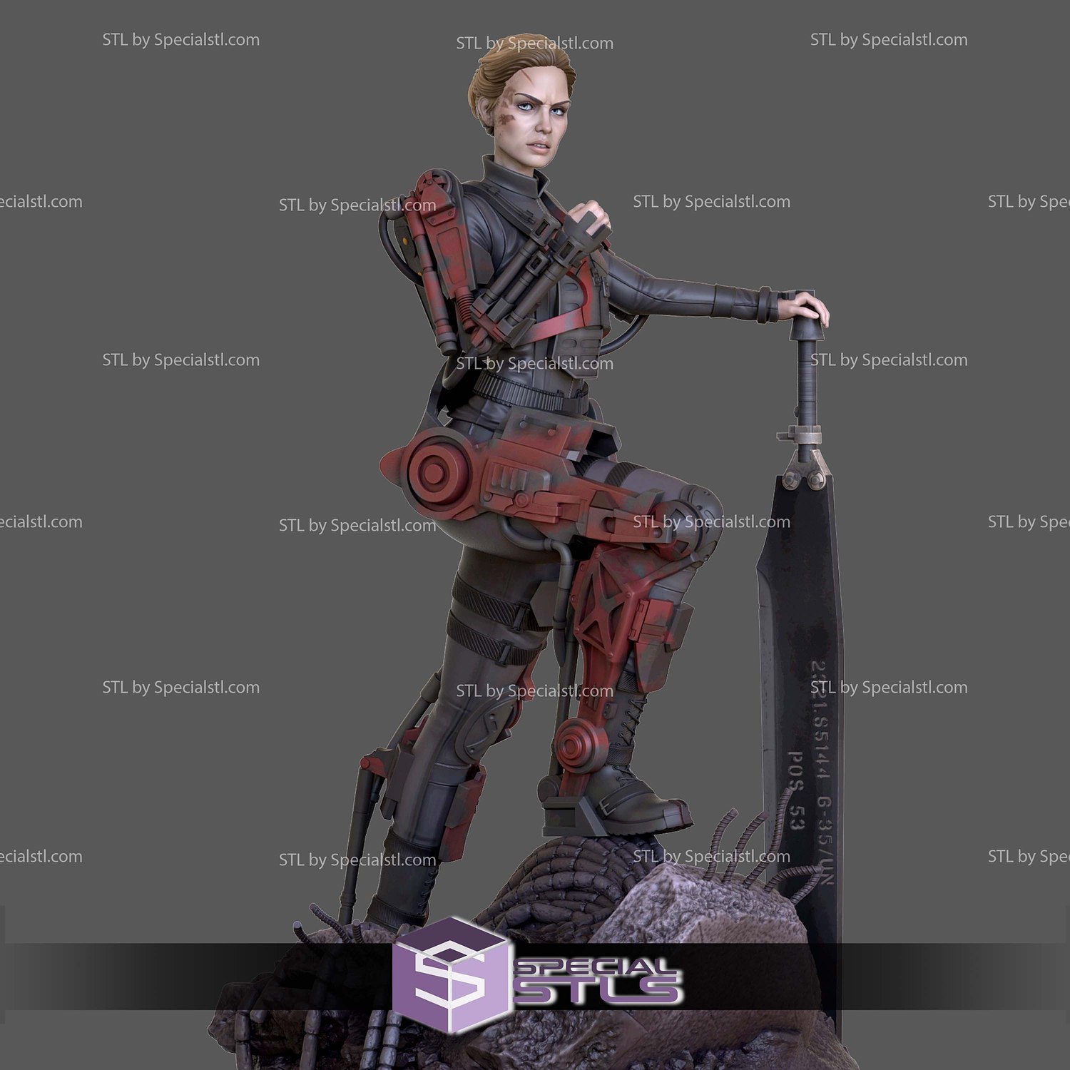 Verdun Edge Of Tomorrow 3D Printer Files STL Model — view 6