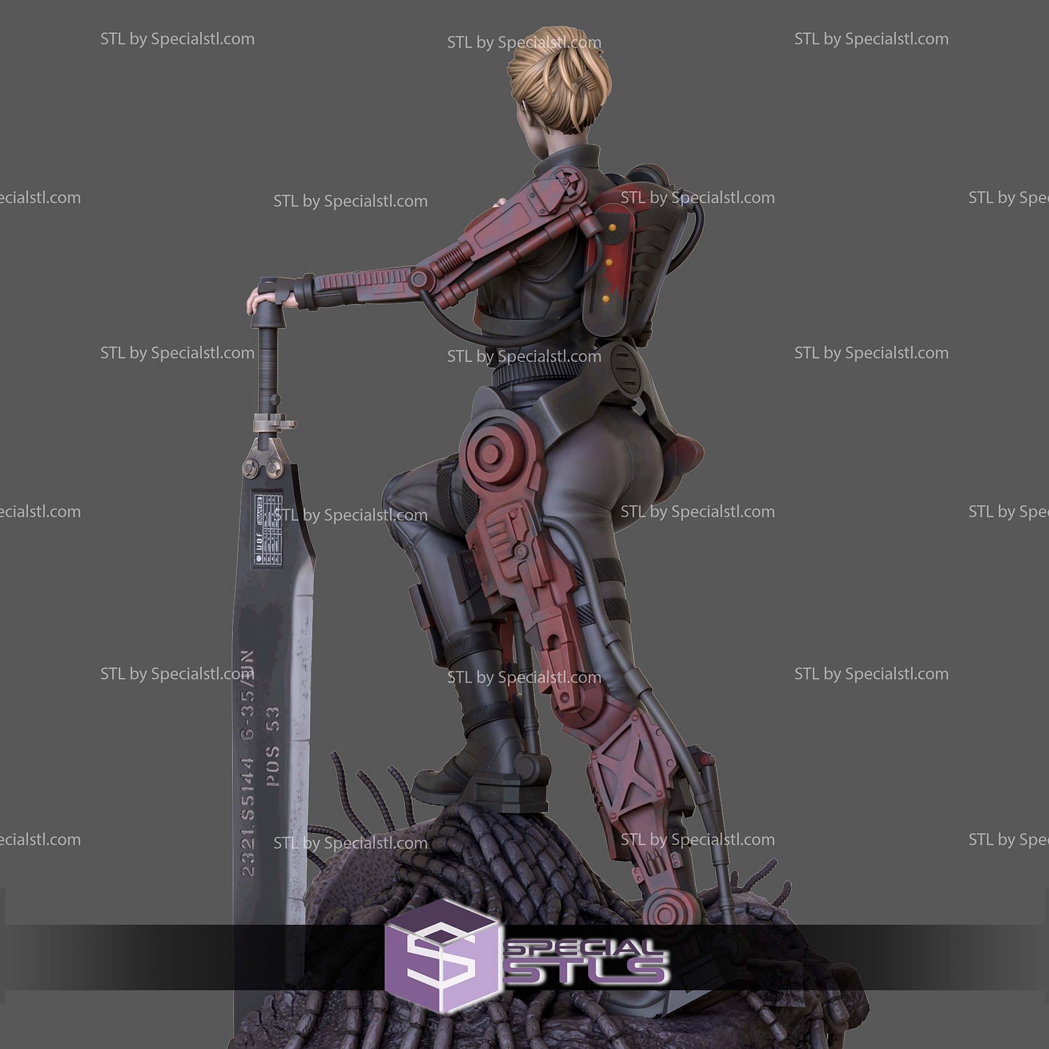 Verdun Edge Of Tomorrow 3D Printer Files STL Model — view 7