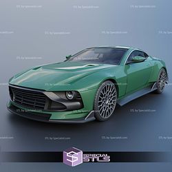 Aston Martin Valour 2024 Sculptures 3D Printing STL Model