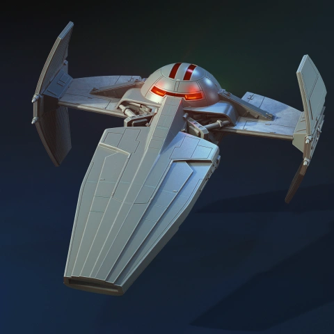 Sith Infiltrator 3D Printer Files | Assembly STL Model