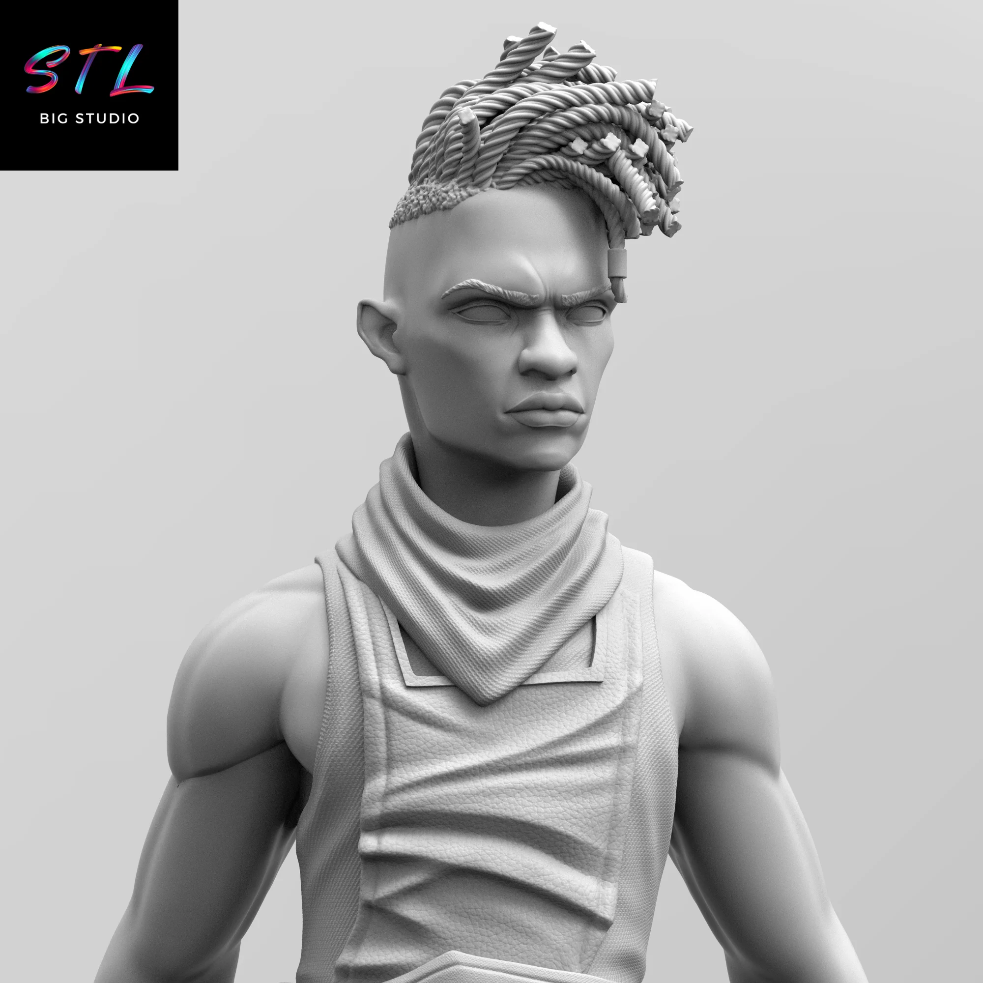Ekko STL | 3D Printable Figure | League of Legends Model — view 3