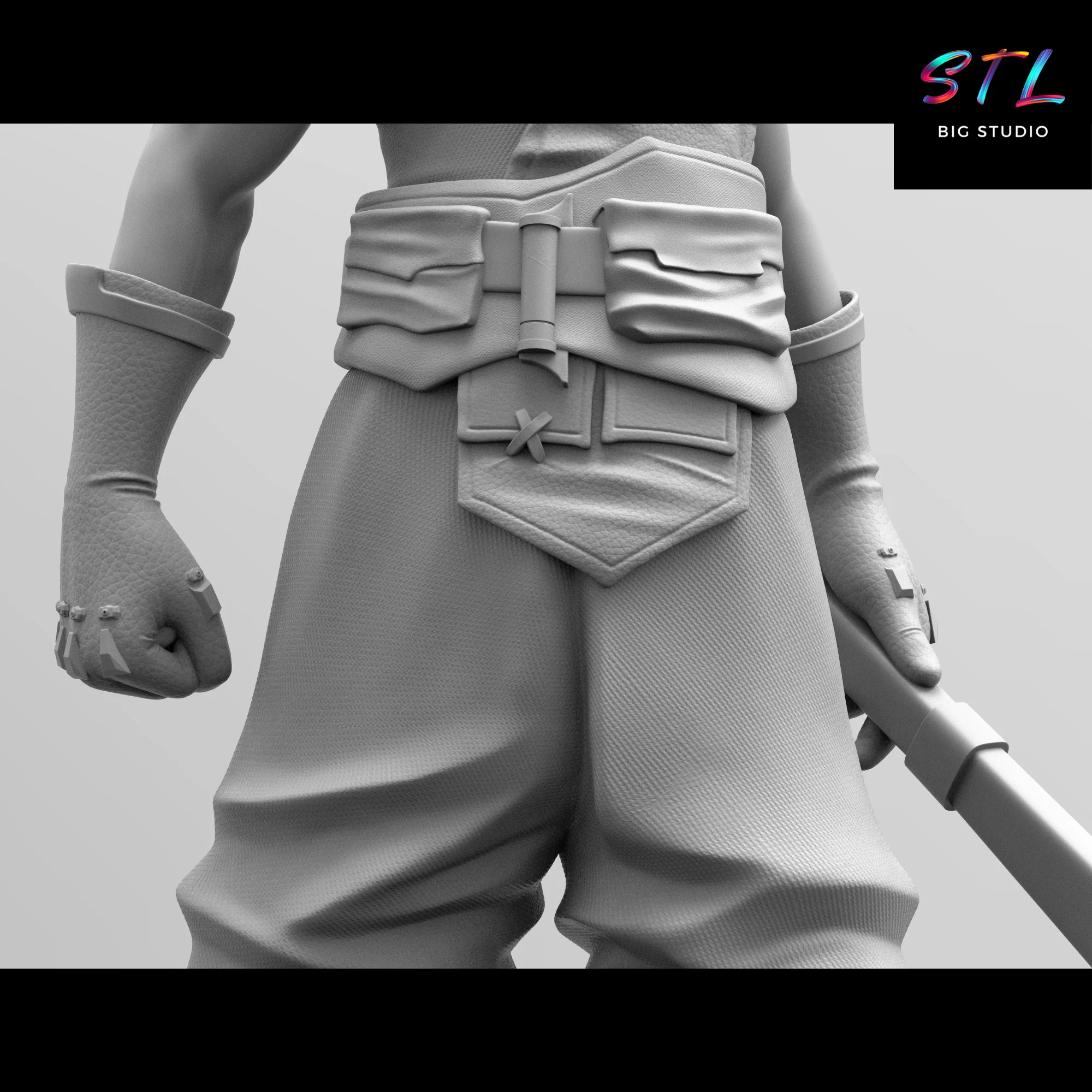Ekko STL | 3D Printable Figure | League of Legends Model — view 4