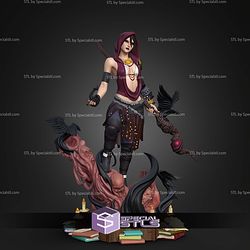 Morrigan Dragon Age 217mm STL Files 3D Model