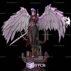 Konan Wings Naruto 3D Print Files STL Model