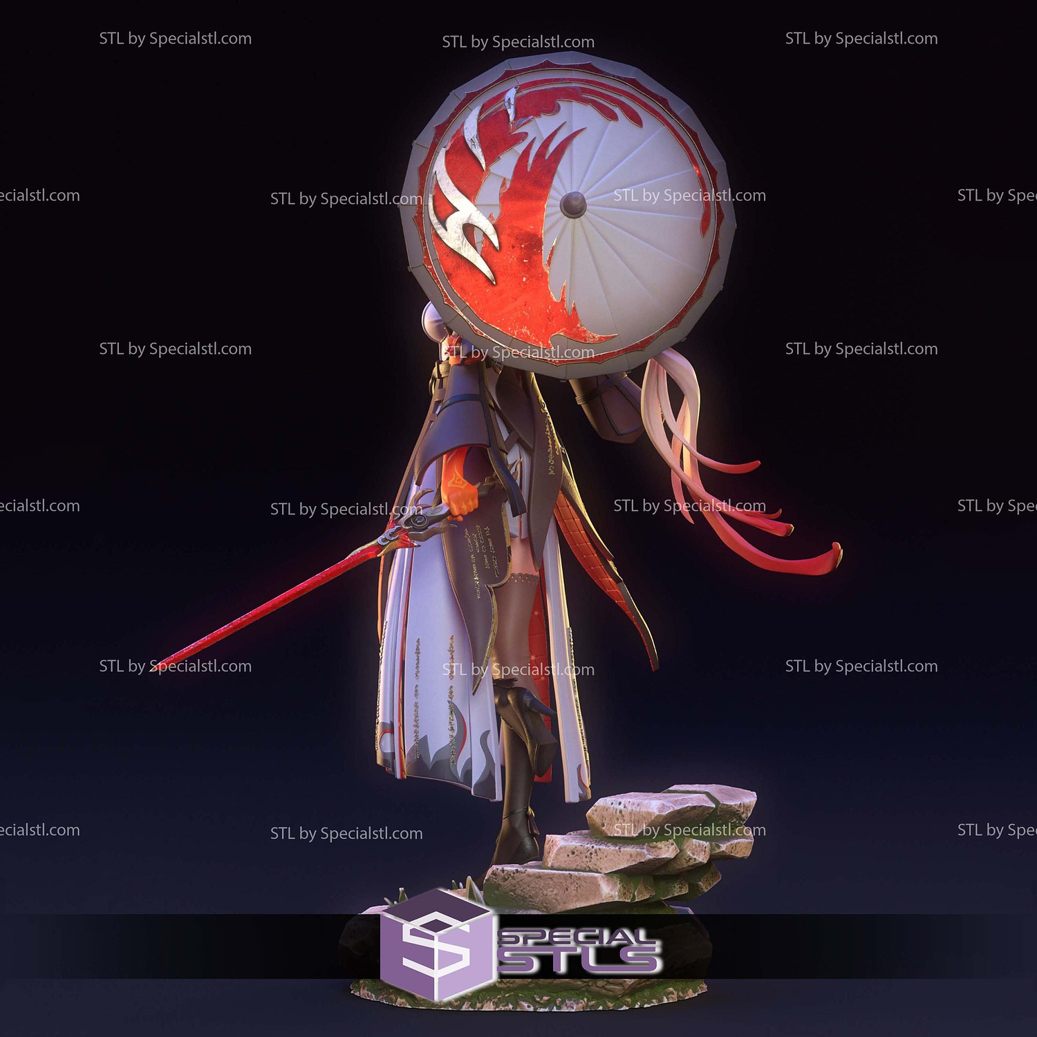 Chang li Wuthering Waves STL Files 3D Model — view 3