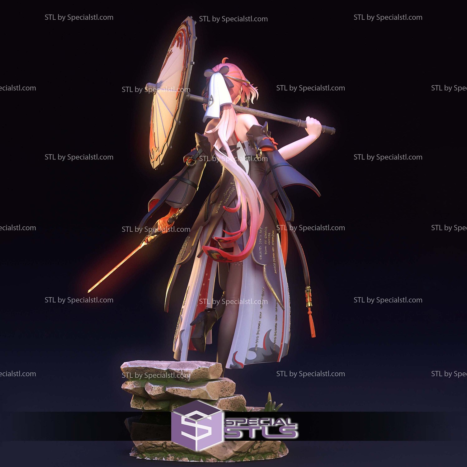 Chang li Wuthering Waves STL Files 3D Model — view 4