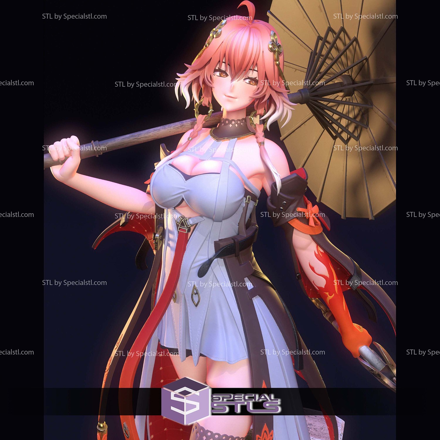 Chang li Wuthering Waves STL Files 3D Model — view 6