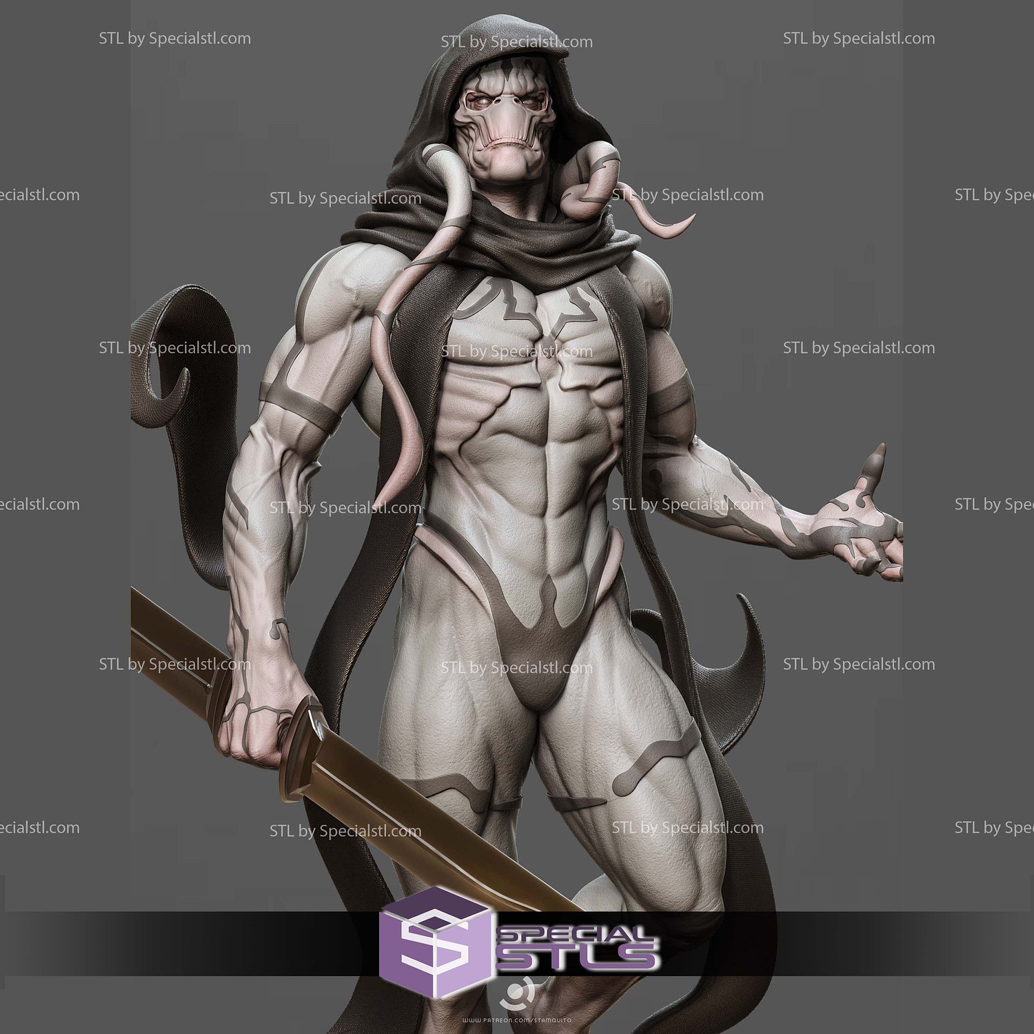 Gorr 345mm STL Files 3D Model — view 3