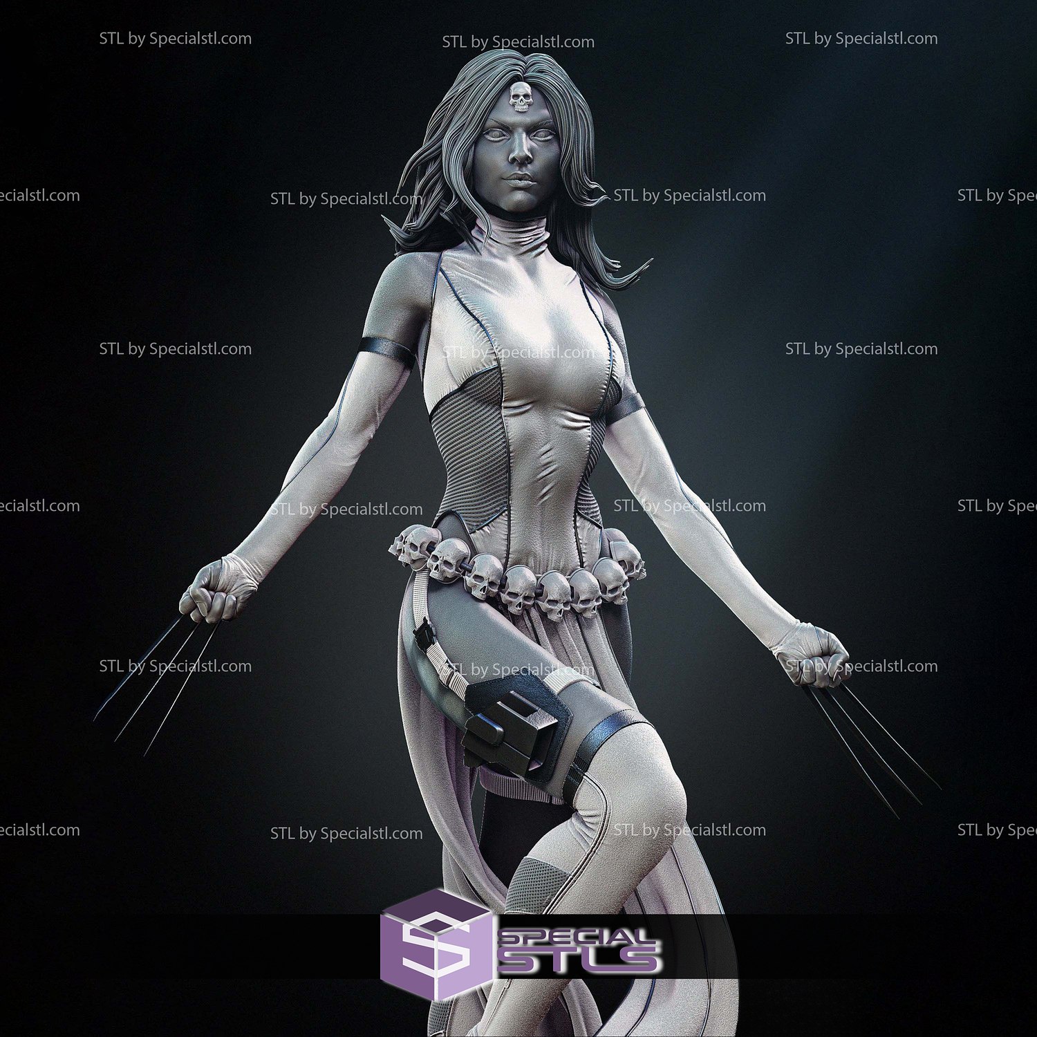 Mystique 2 Gun 3D Printer Files STL Model — view 5
