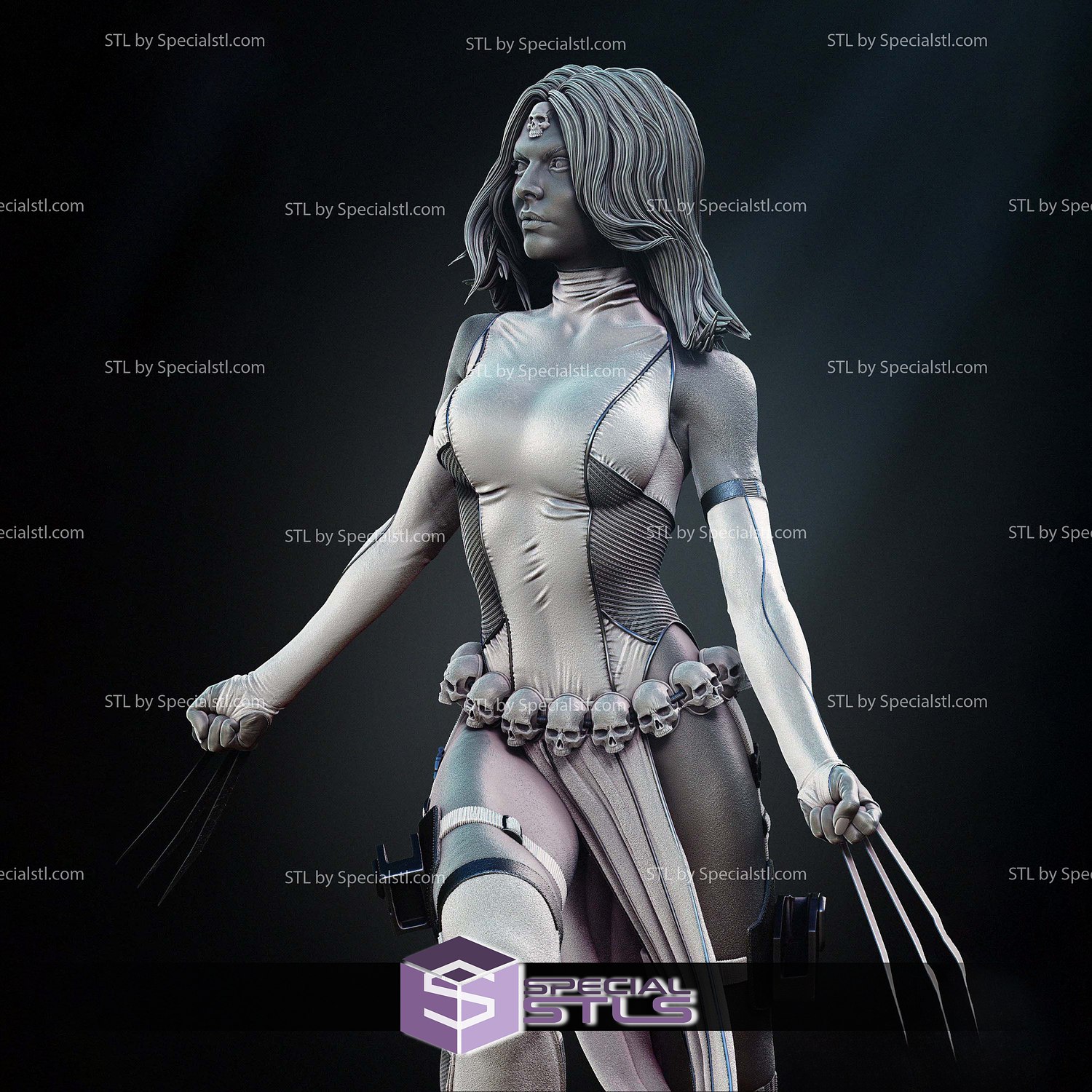 Mystique 2 Gun 3D Printer Files STL Model — view 7