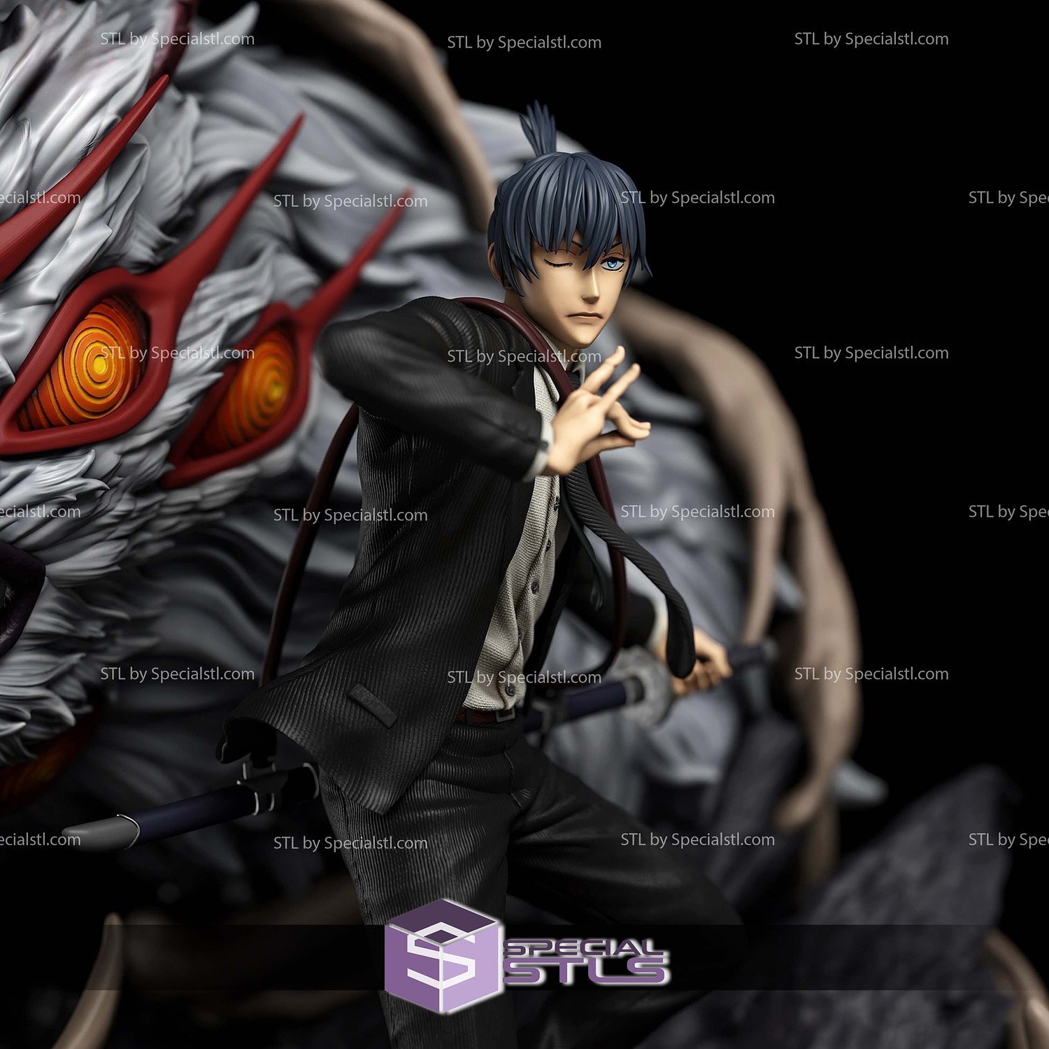 Aki Hayakawa The Fox Devil 3D Printer Files STL Model — view 3