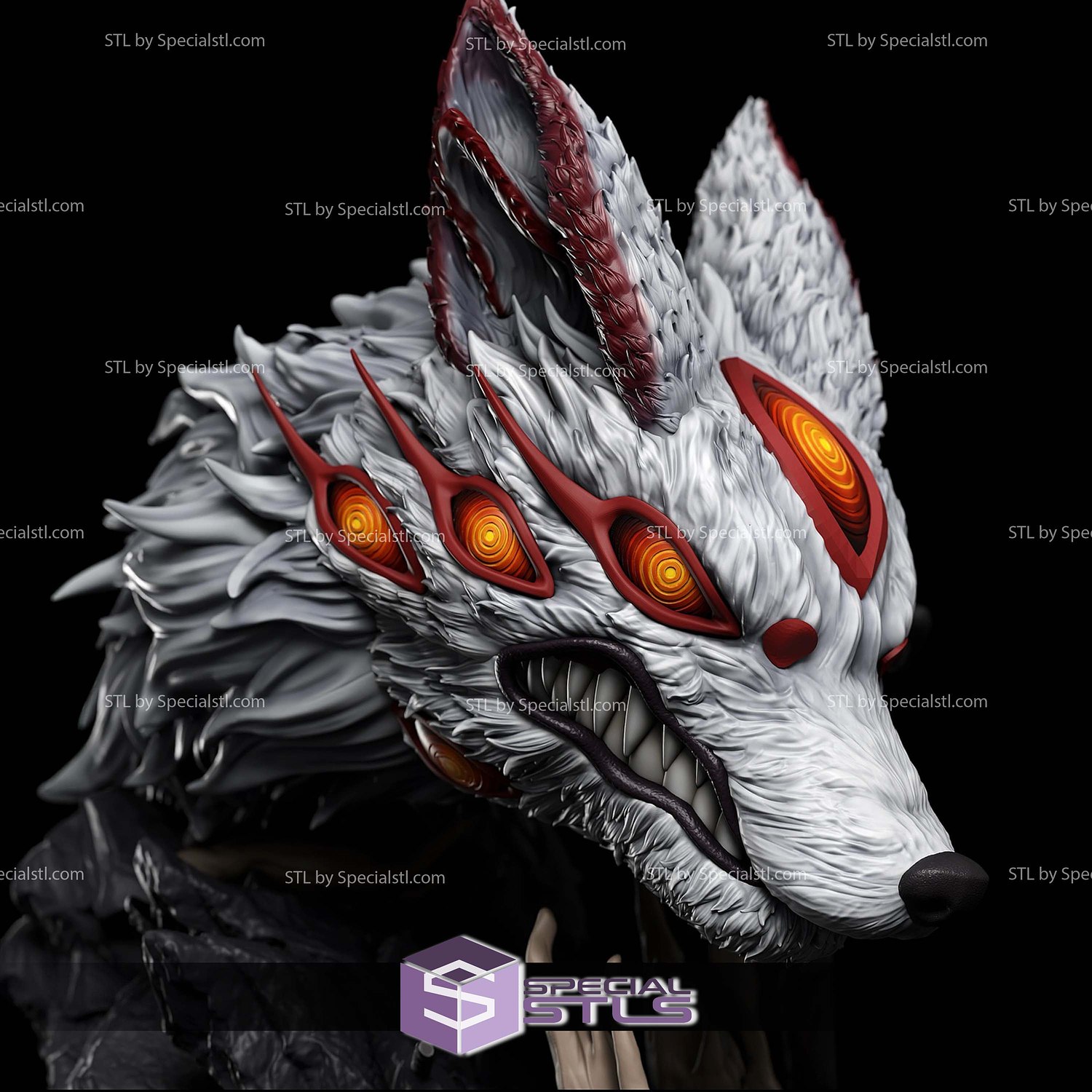Aki Hayakawa The Fox Devil 3D Printer Files STL Model — view 4