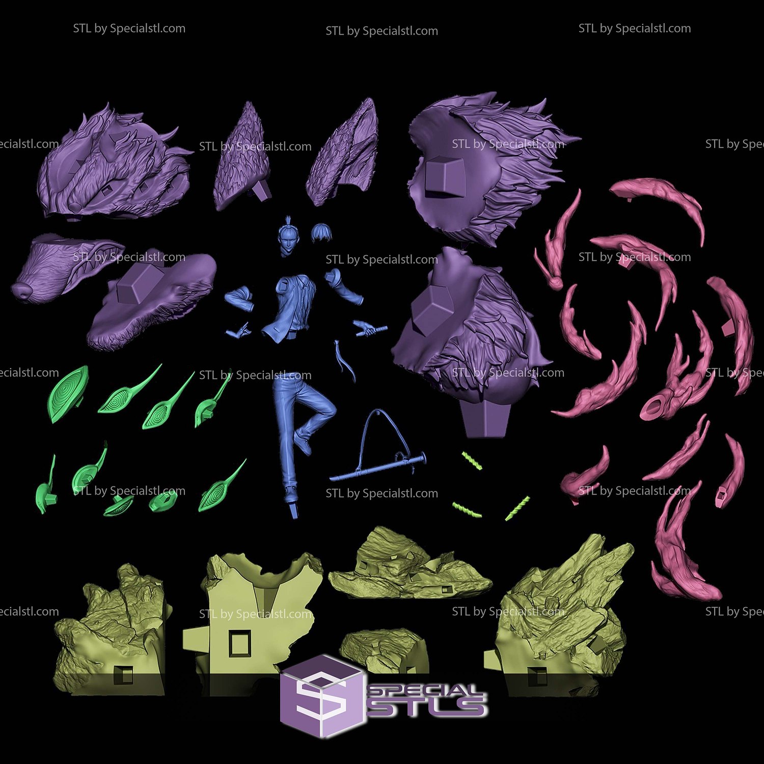 Aki Hayakawa The Fox Devil 3D Printer Files STL Model — view 5