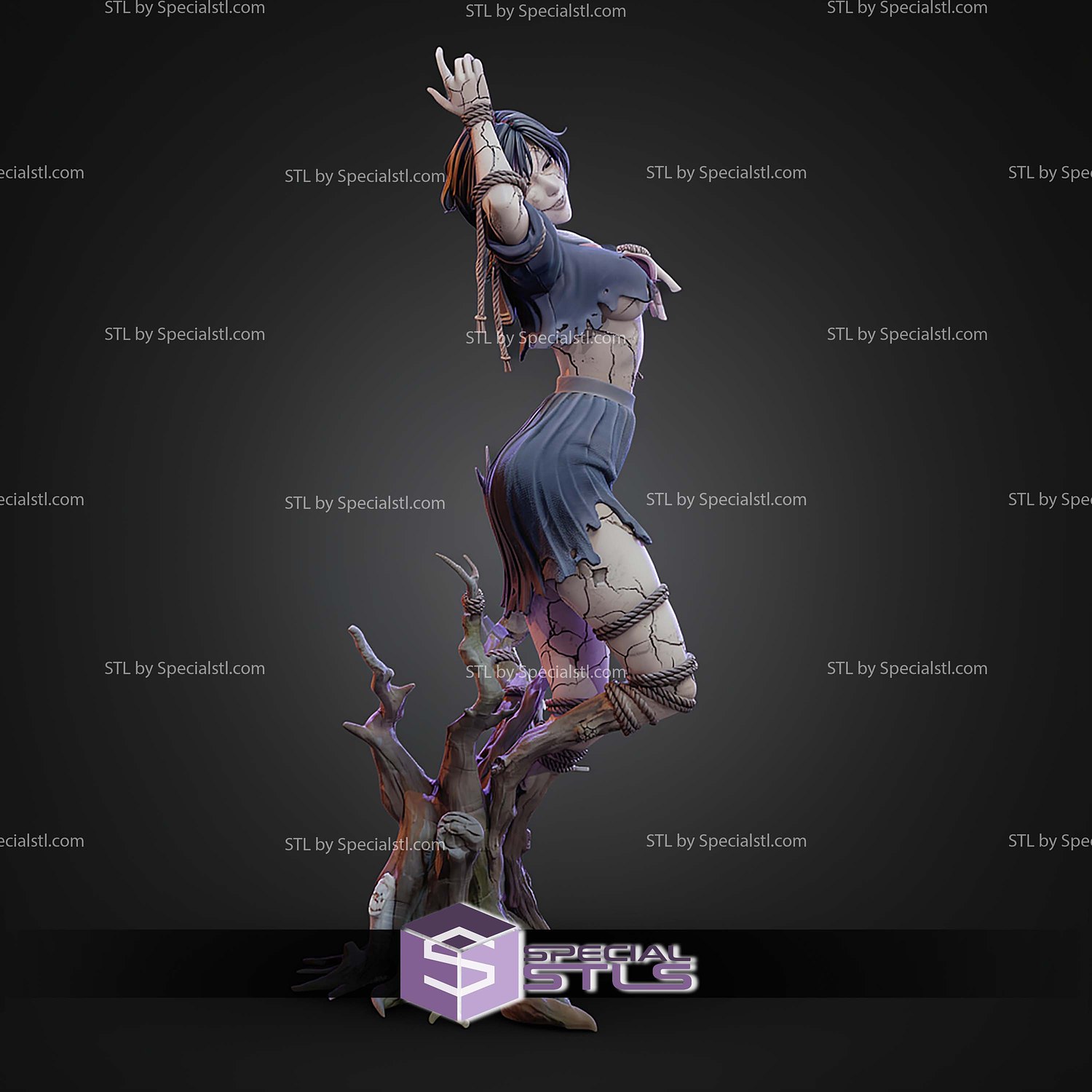 Ayakakashi 180mm Silent Hill F STL Files 3D Model — view 3