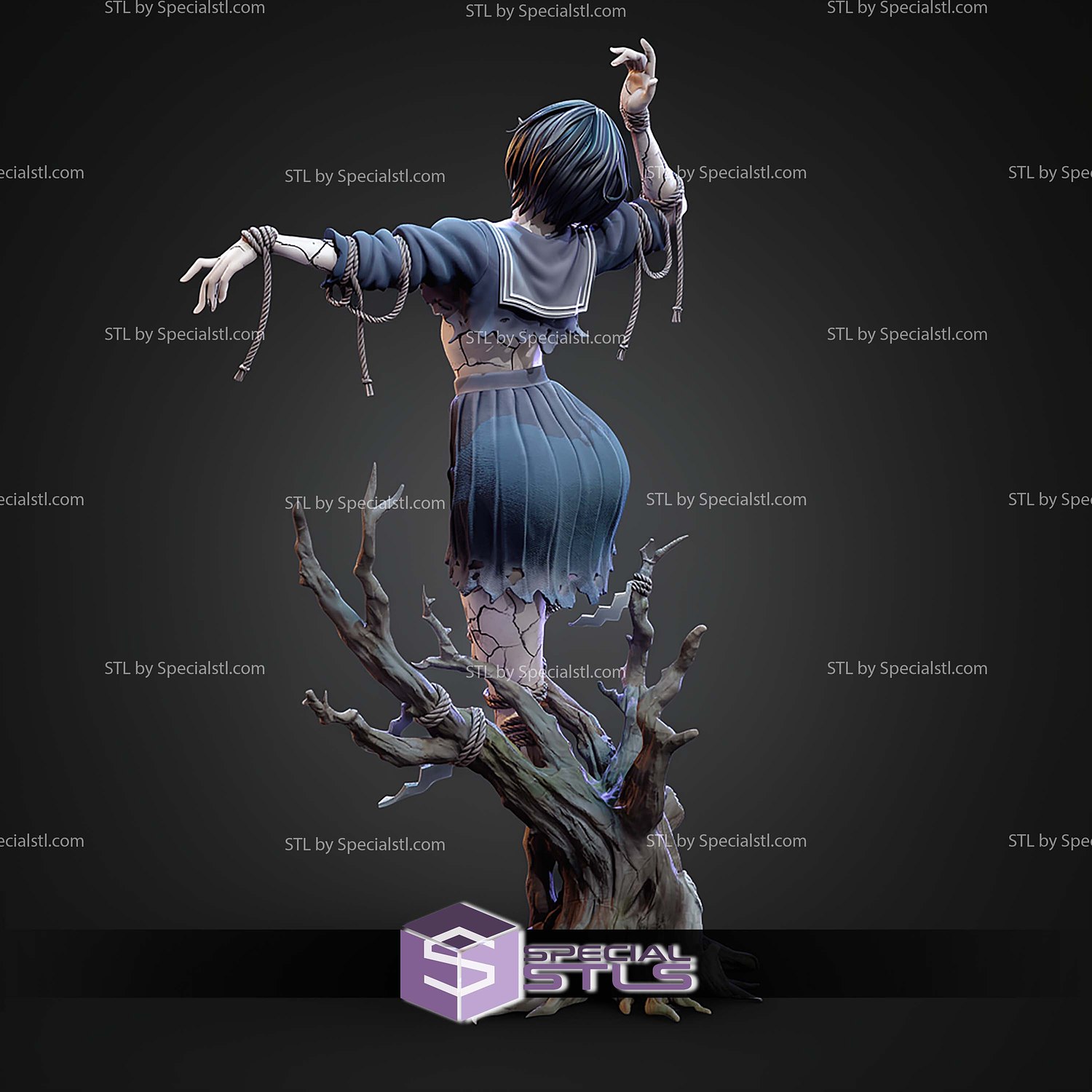 Ayakakashi 180mm Silent Hill F STL Files 3D Model — view 4