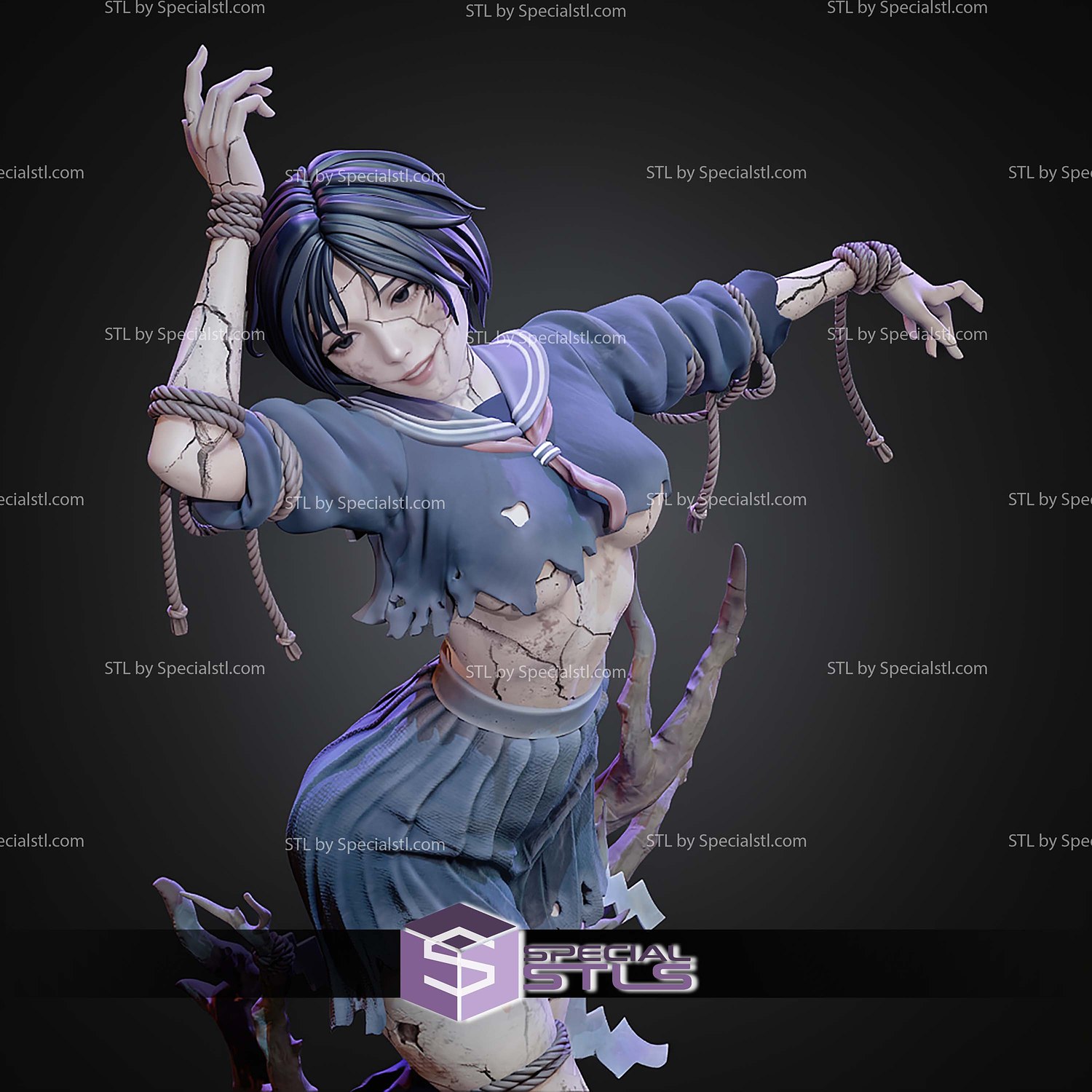 Ayakakashi 180mm Silent Hill F STL Files 3D Model — view 5