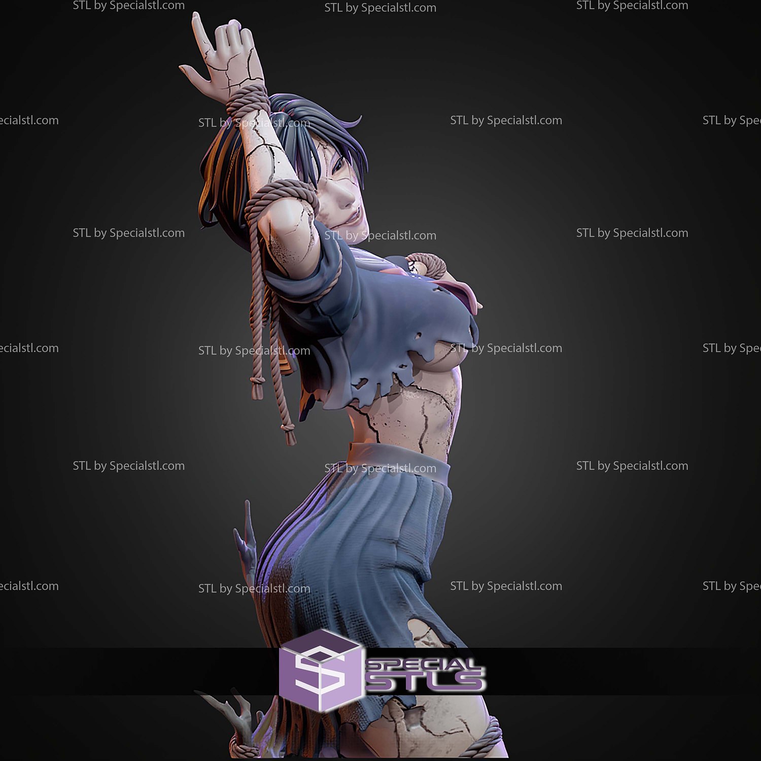 Ayakakashi 180mm Silent Hill F STL Files 3D Model — view 6