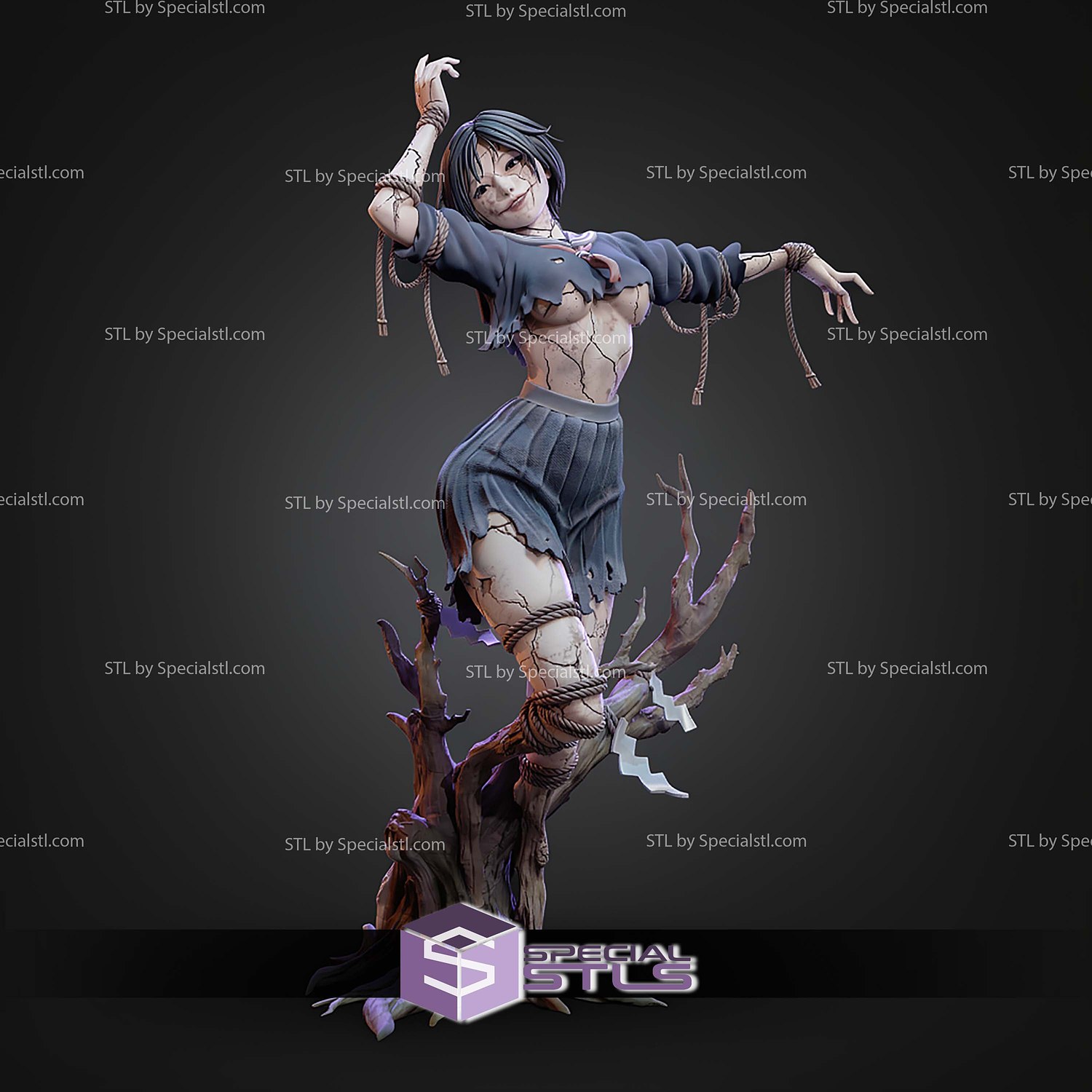 Ayakakashi 180mm Silent Hill F STL Files 3D Model — view 7
