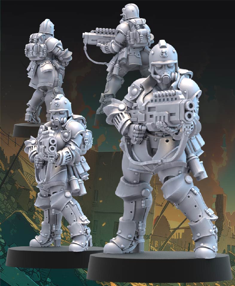 Cult of Death Engineers 3D STL Model
