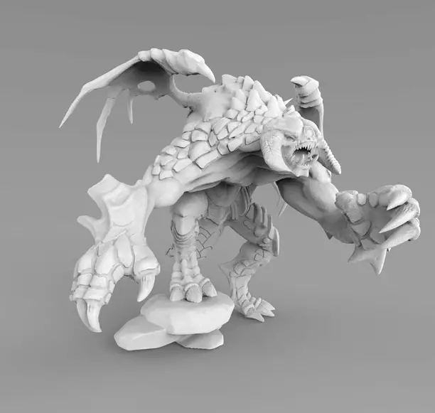 Dota 2 Roshan 3D Print Model STL Model