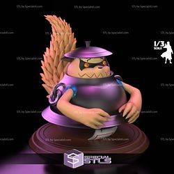 Teapot Shukaku Naruto 3D Printer Files STL Model