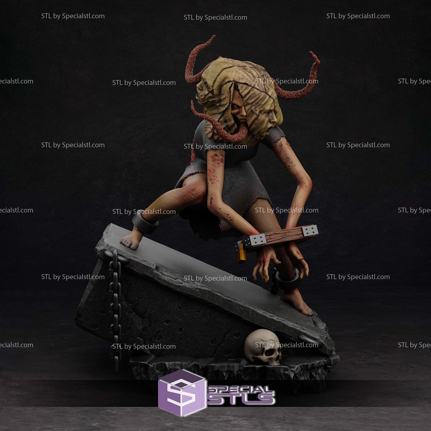 Lisa Trevor Resident Evil 3D Printer Files STL Model — view 3