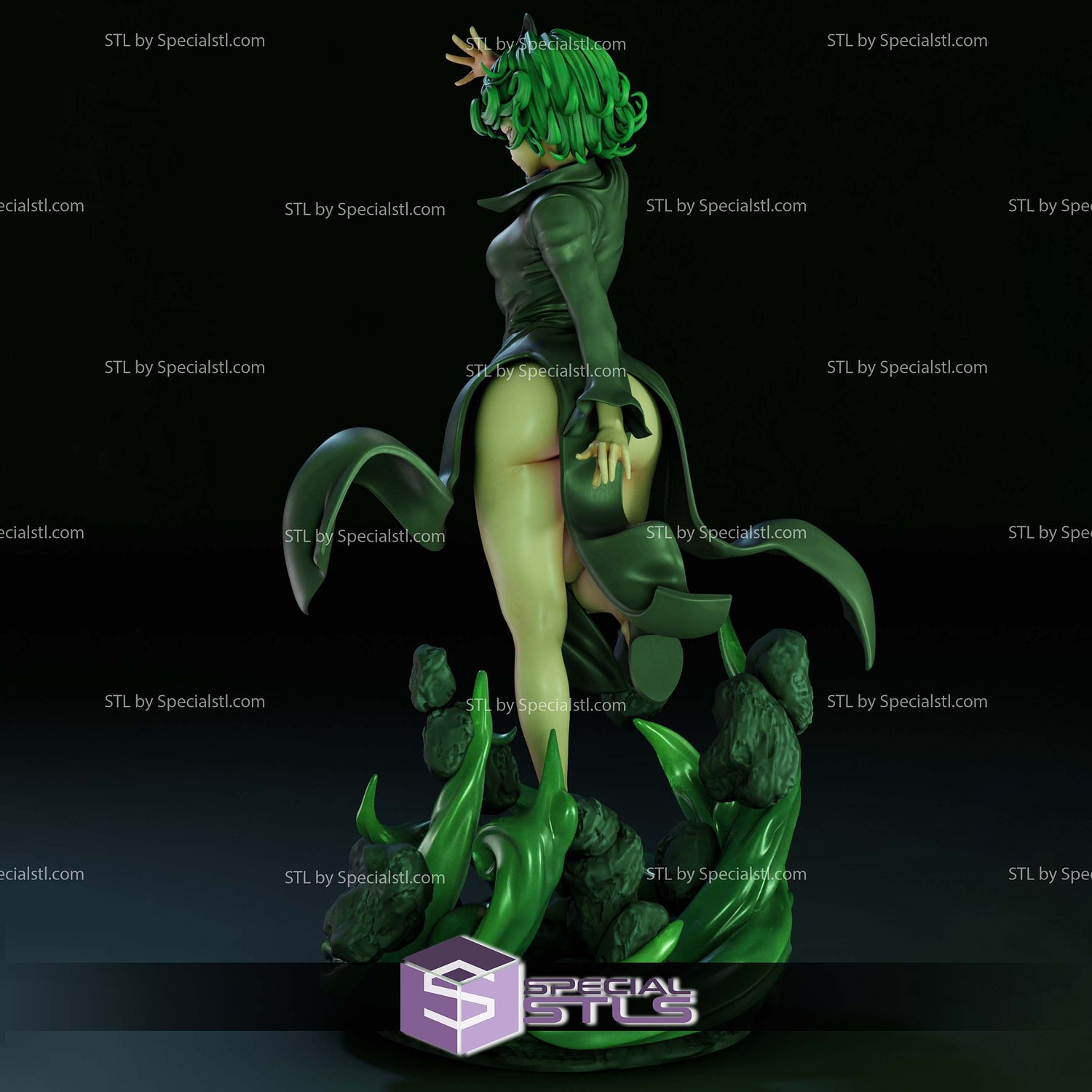Tatsumaki S Class 3D Printer Files STL Model — view 3