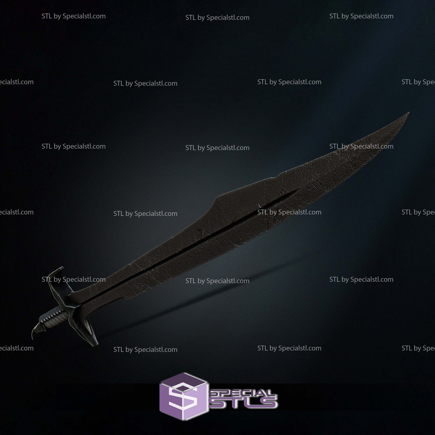 Cosplay STL Files Gamora Sword 3D Model — view 2