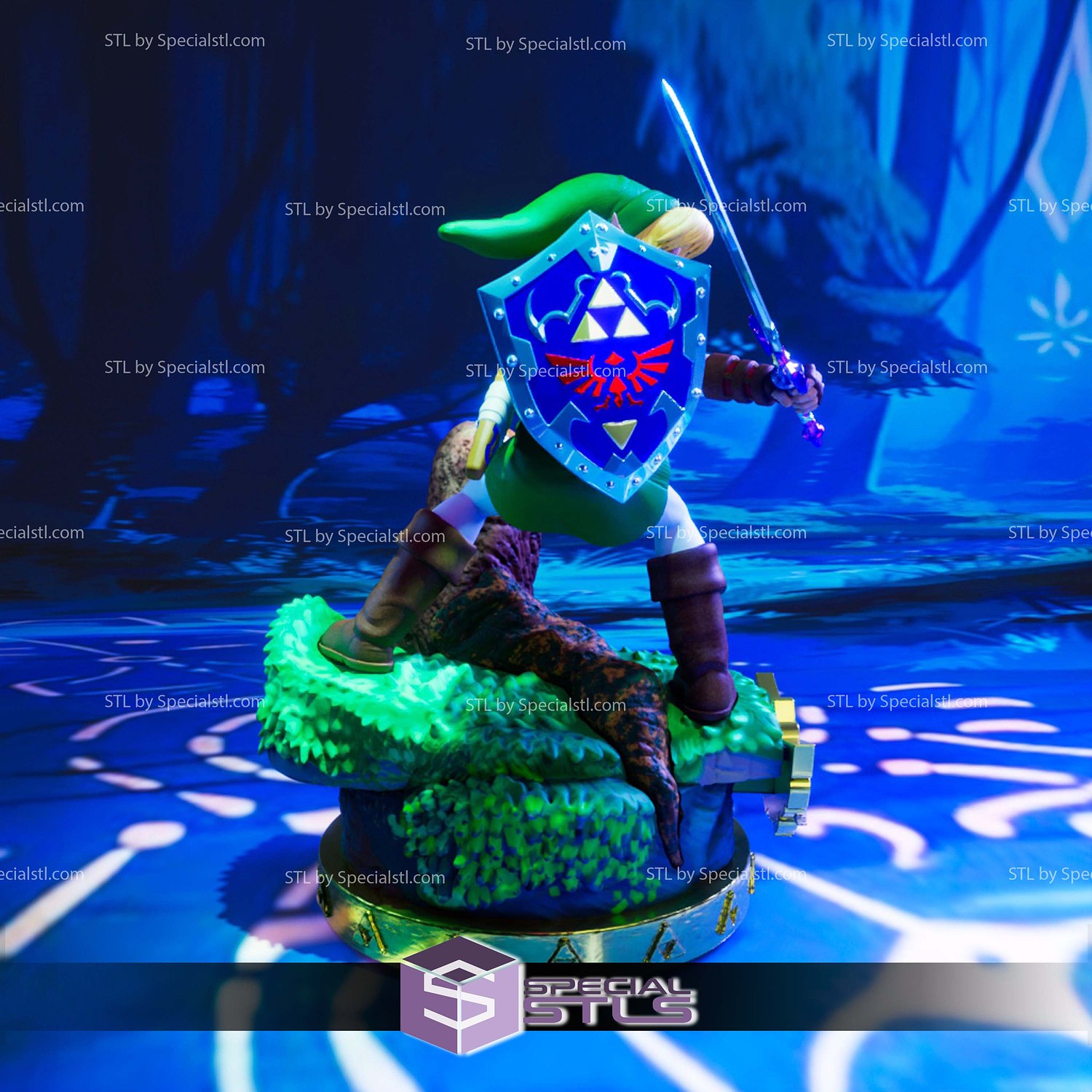 Link Ocarina Of Time 3D Printer Files STL Model — view 2