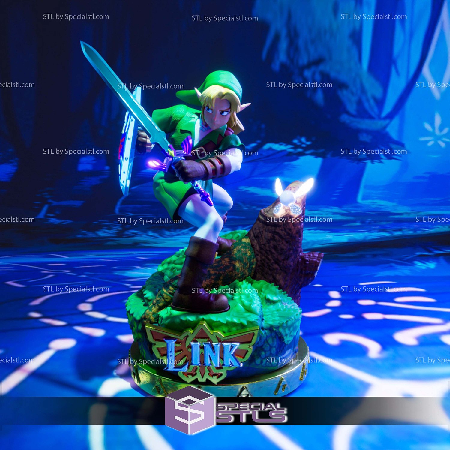 Link Ocarina Of Time 3D Printer Files STL Model — view 5