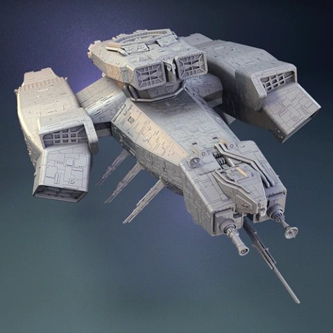 USCSS Nostromo 3D Printing Model | Assembly STL Model