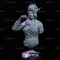 Karlach Cigarette Bust Baldurs Gate 3 3D Printing Models STL Model