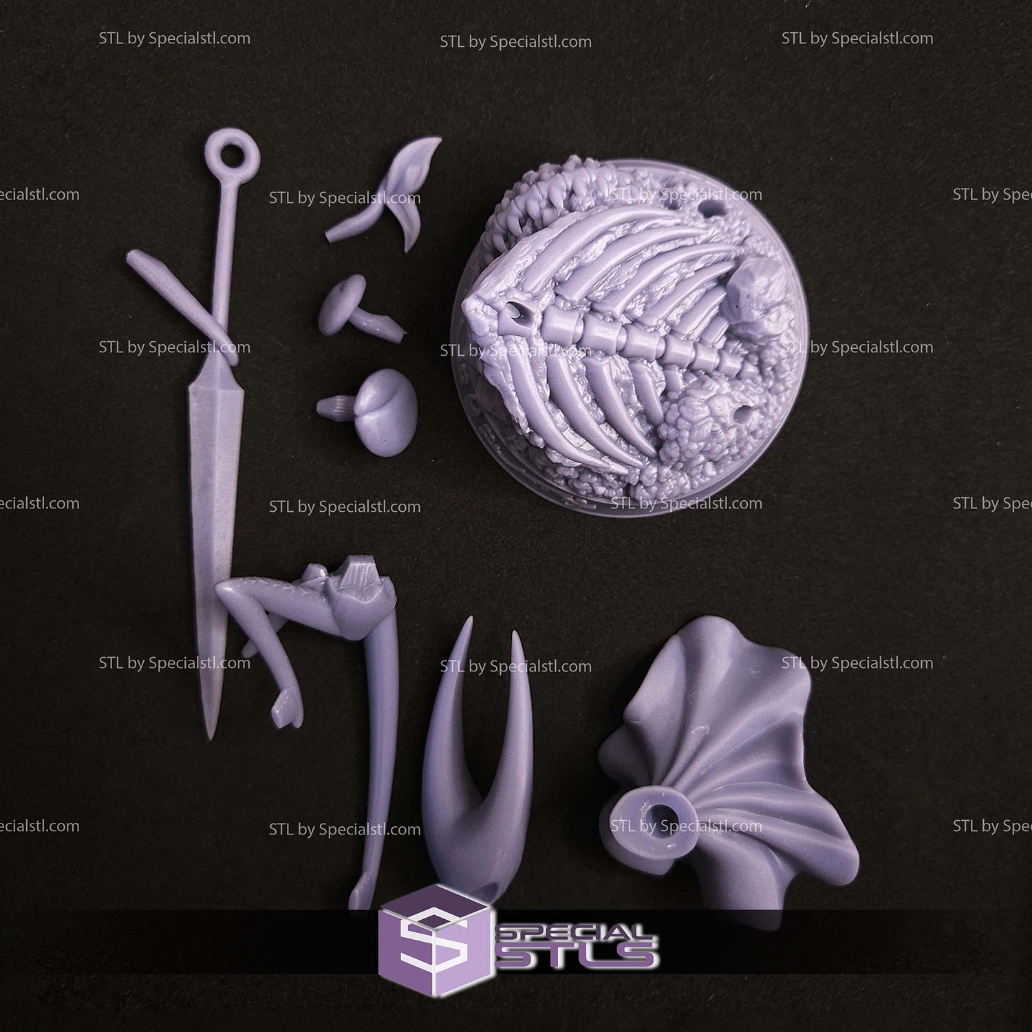 Hornet Original Hollow Knight Silksong STL Files 3D Model — view 3