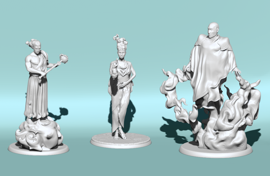 Cloud Giant Pack 3D STL Model