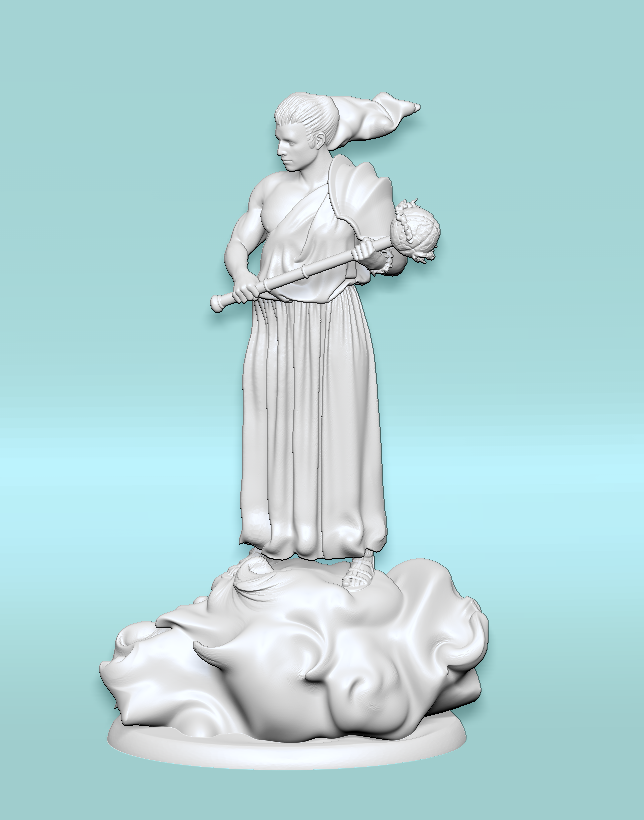 Cloud Giant Pack 3D STL Model — view 8