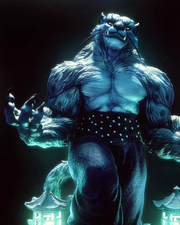 Tai Lung of the Rings 3D STL Model