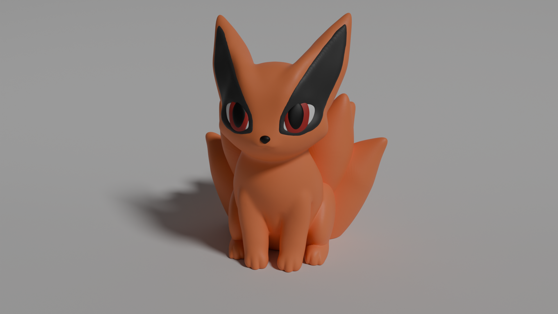Kurama (No support, 3MF included) 3D STL Model — view 2