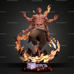 The King Of Curses Sukuna STL Files 3D Model