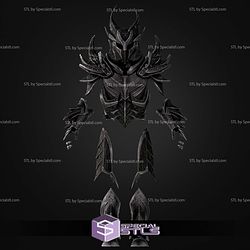 Cosplay STL Files Daedric Armor 3D Model