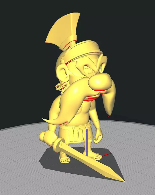 Centurion Sam 3D OBJ Model