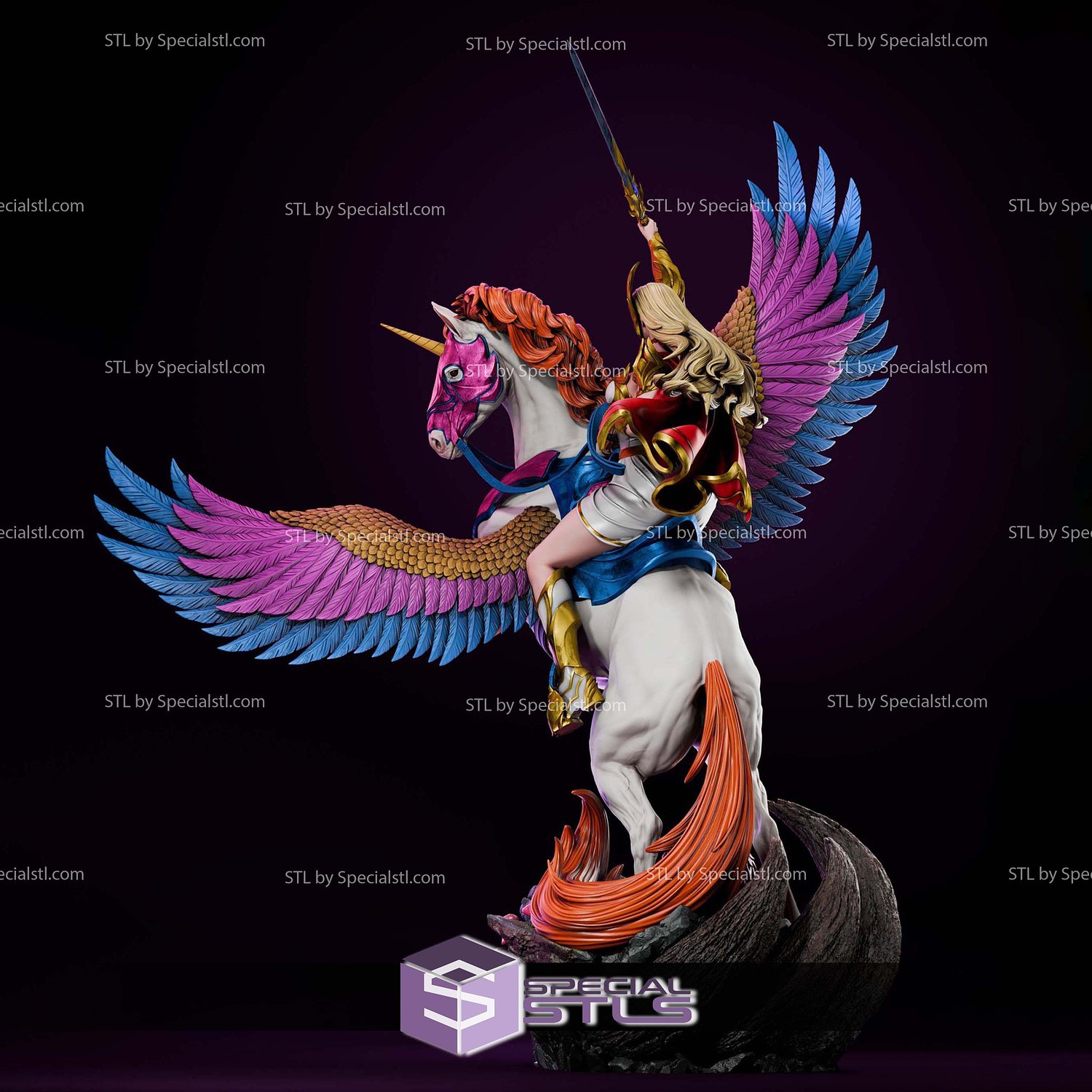 She-Ra Princess of Power 3D Printer Files STL Model — view 2