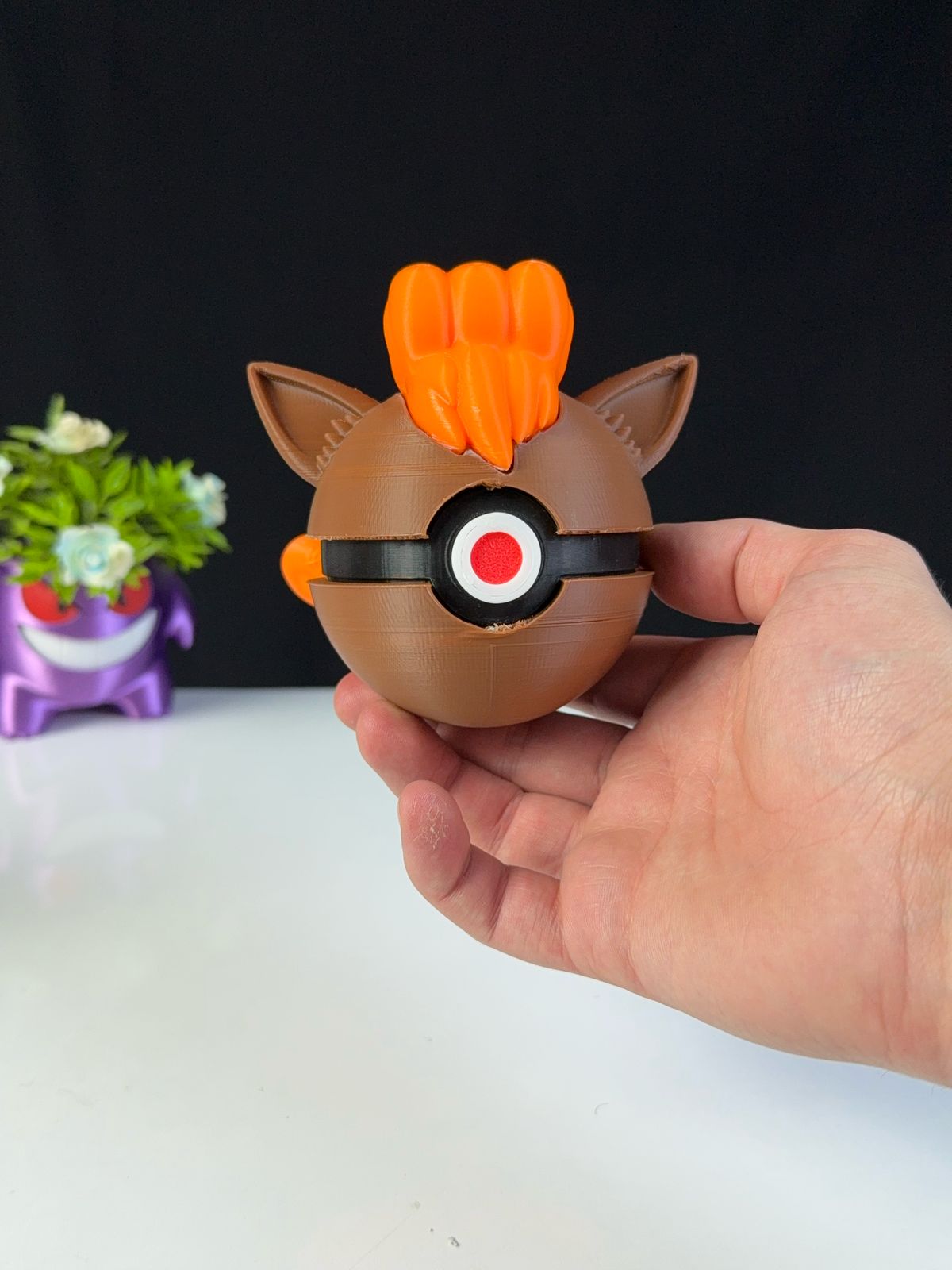 Vulpix Pokeball 3D 3MF Model — view 2