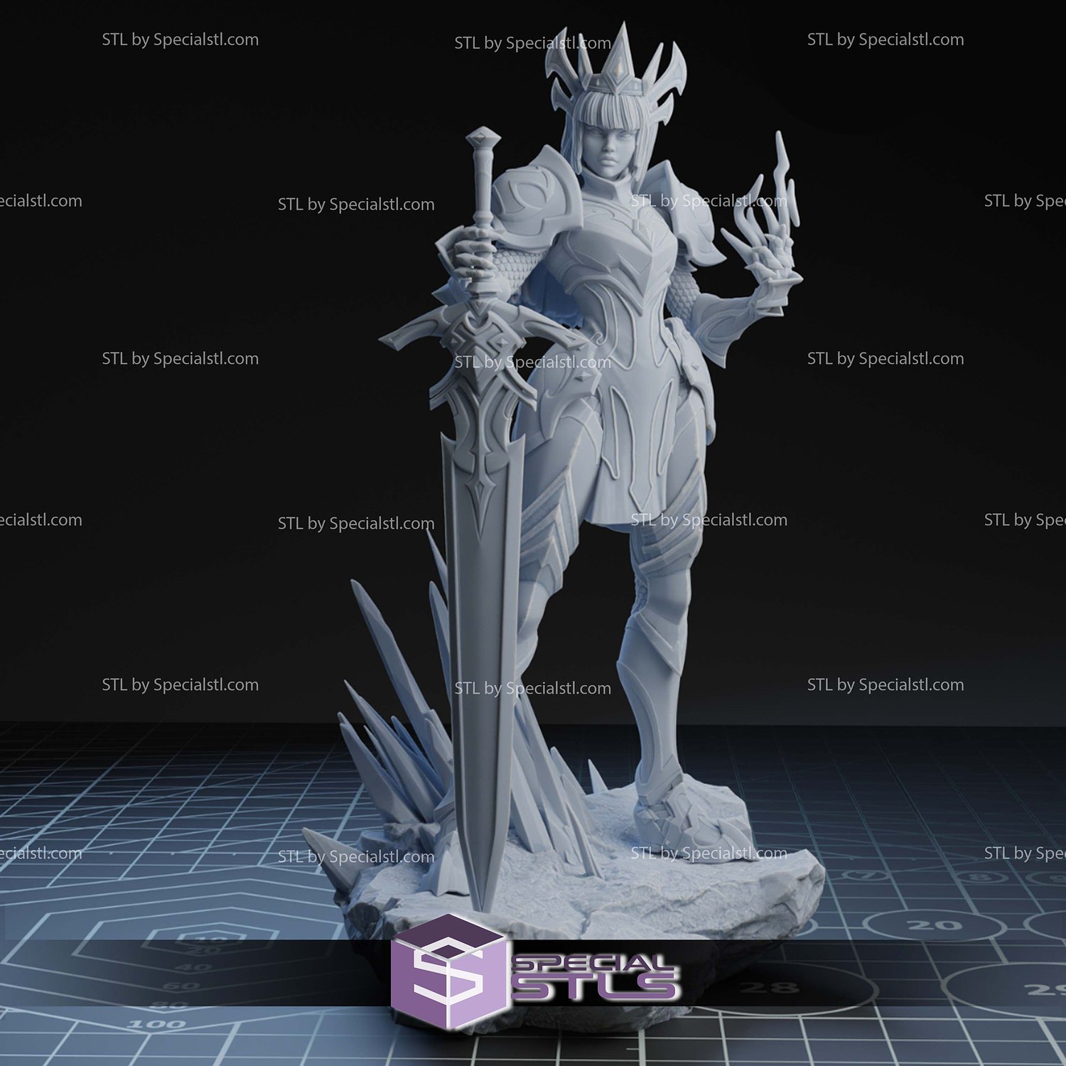 Magik Marvel Rivals STL Files 3D Model — view 3