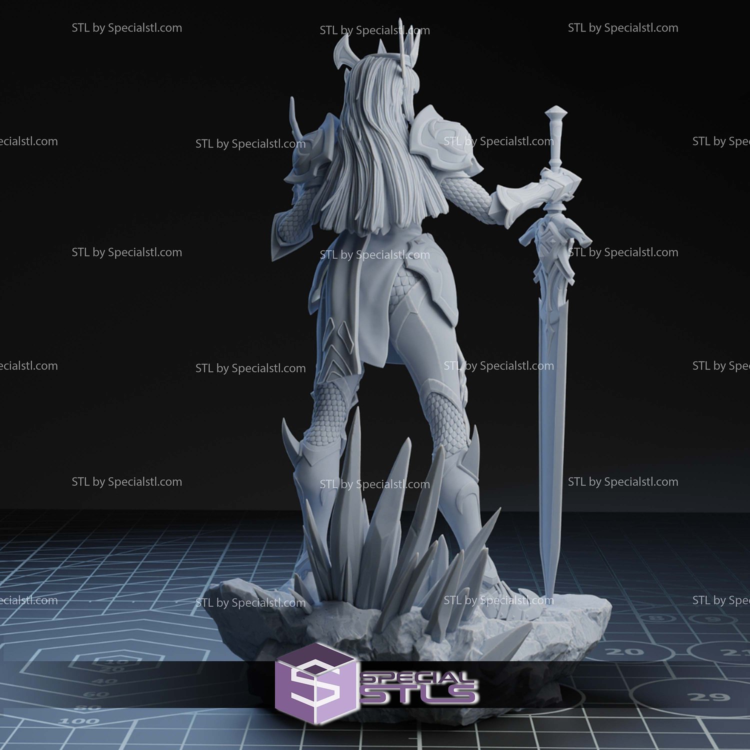 Magik Marvel Rivals STL Files 3D Model — view 5