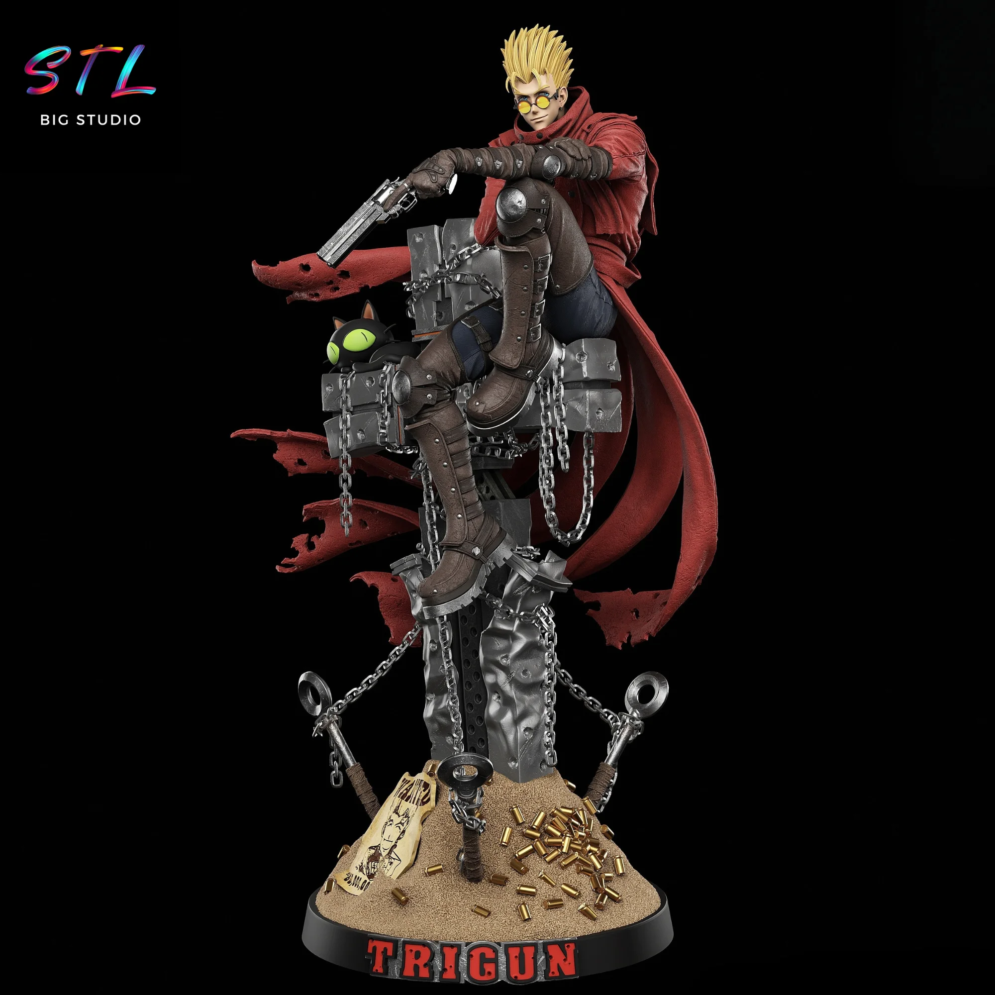 Vash the Stampede STL | Trigun | 3D Printable Model Model